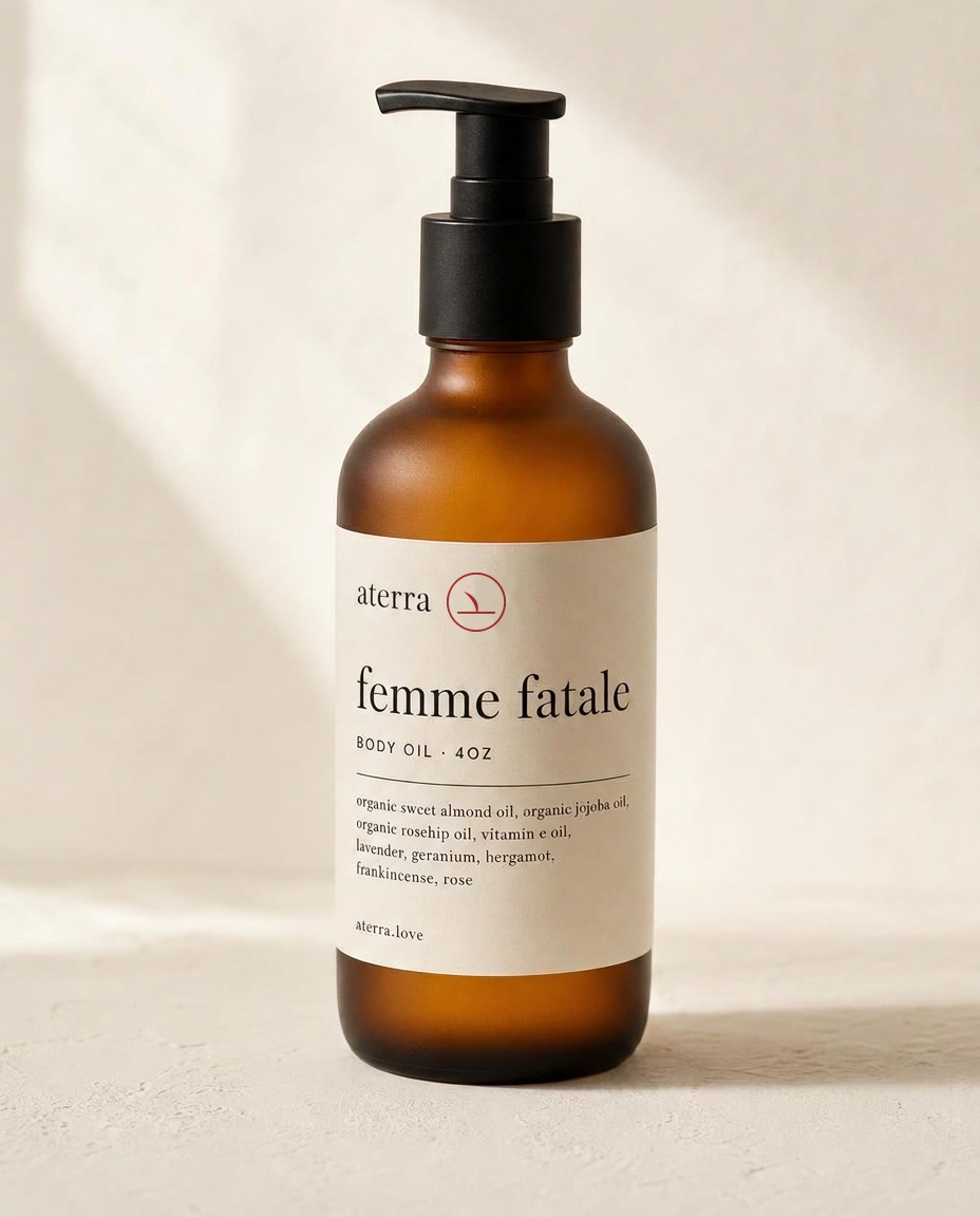 Femme Fatale Body Oil — aterra