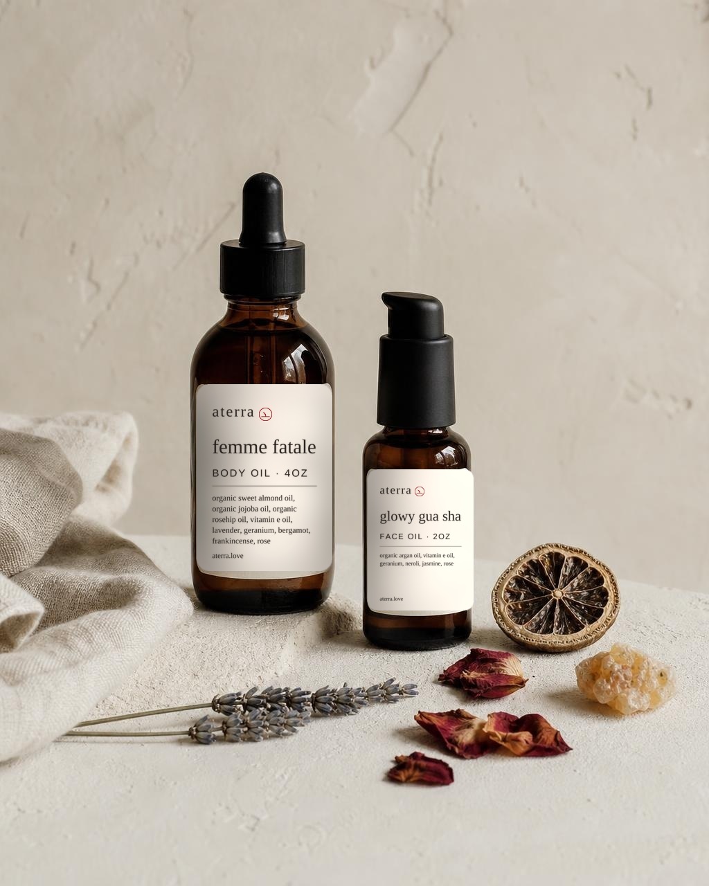 GROUND · SKINCARE — aterra
